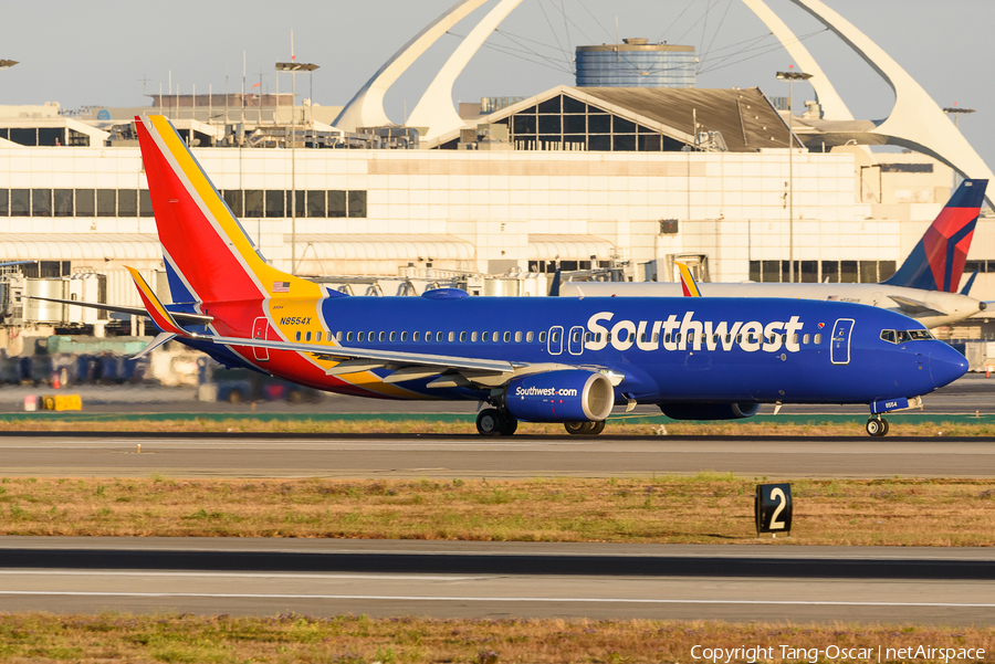 Southwest Airlines Boeing 737-8H4 (N8554X) | Photo 490056