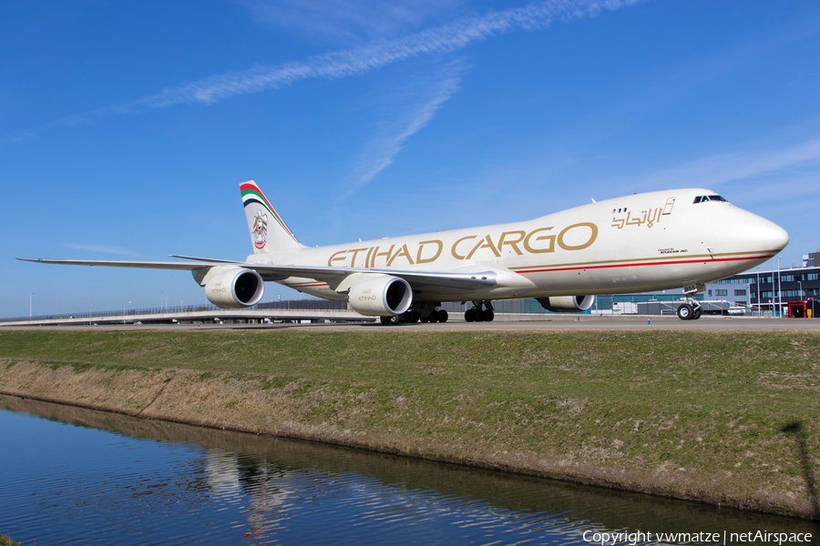 Etihad Cargo (Atlas Air) Boeing 747-87UF (N855GT) | Photo 429534