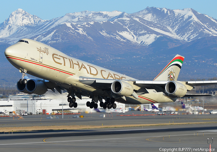 Etihad Cargo (Atlas Air) Boeing 747-87UF (N855GT) | Photo 189391