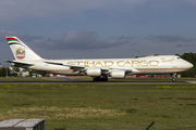 Etihad Cargo (Atlas Air) Boeing 747-87UF (N855GT) at  Frankfurt am Main, Germany