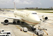 Etihad Cargo (Atlas Air) Boeing 747-87UF (N855GT) at  Miami - International, United States