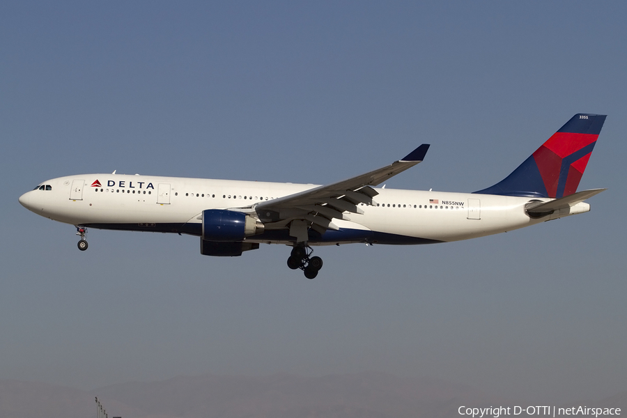 Delta Air Lines Airbus A330-223 (N855NW) | Photo 424652