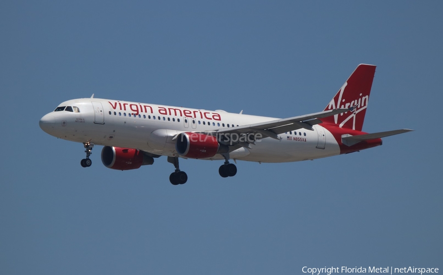 Virgin America Airbus A320-214 (N855VA) | Photo 318813