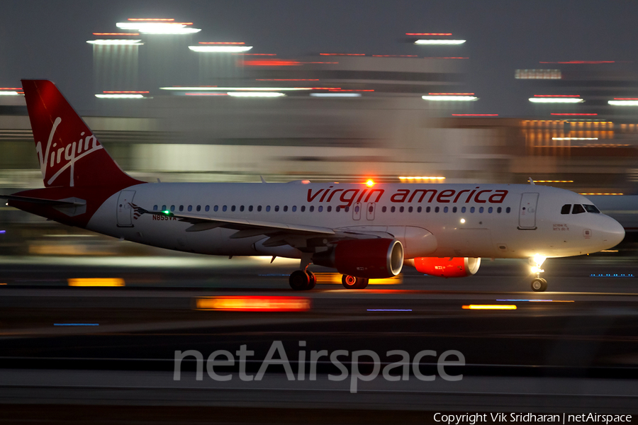 Virgin America Airbus A320-214 (N855VA) | Photo 57808