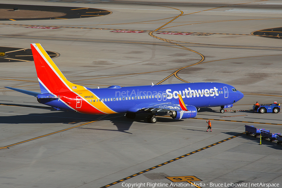Southwest Airlines Boeing 737-8H4 (N8563Z) | Photo 354945