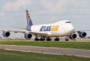 Atlas Air Boeing 747-87UF (N856GT) at  Dallas/Ft. Worth - International, United States