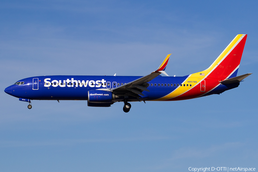 Southwest Airlines Boeing 737-8H4 (N8578Q) | Photo 547676