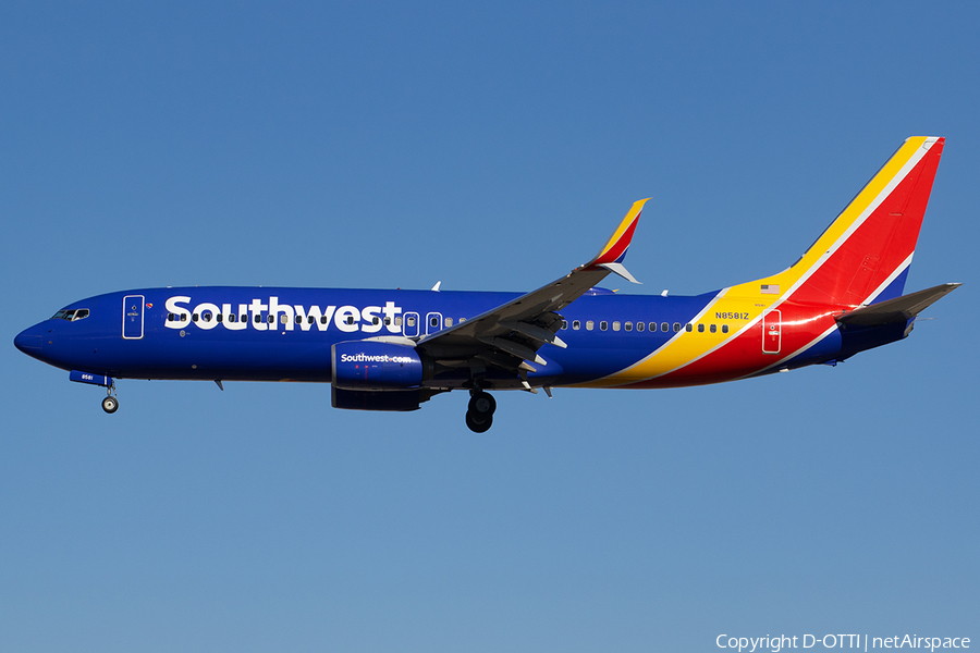 Southwest Airlines Boeing 737-8H4 (N8581Z) | Photo 547082