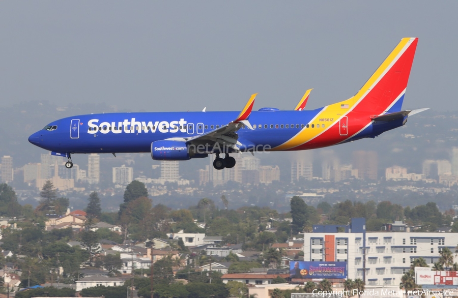 Southwest Airlines Boeing 737-8H4 (N8581Z) | Photo 679501