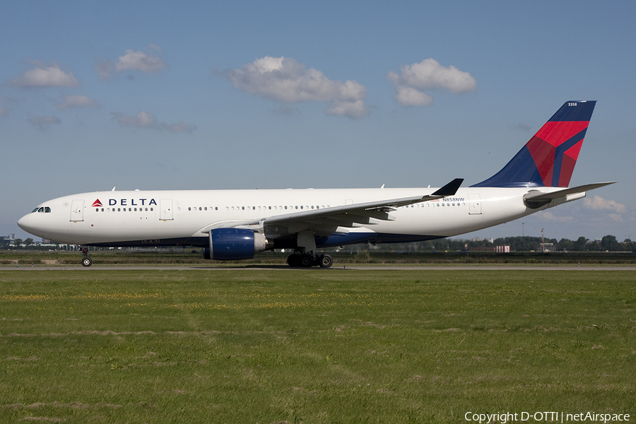 Delta Air Lines Airbus A330-223 (N858NW) | Photo 314375