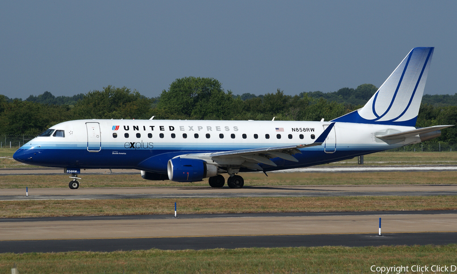 United Express (Shuttle America) Embraer ERJ-170SE (ERJ-170-100SE) (N858RW) | Photo 2713