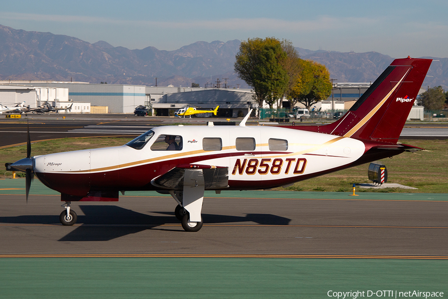 (Private) Piper PA-46-350P Malibu Mirage (N858TD) | Photo 561684