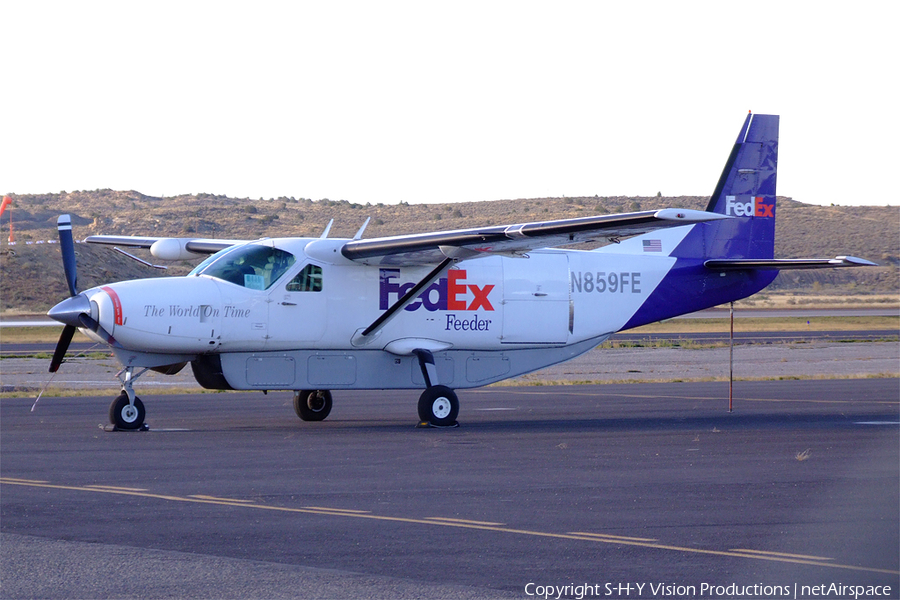 FedEx Feeder (Empire Airlines) Cessna 208B Super Cargomaster (N859FE) | Photo 3011