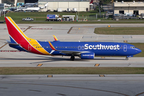 Southwest Airlines Boeing 737-8H4 (N8600F) at  Ft. Lauderdale - International, United States