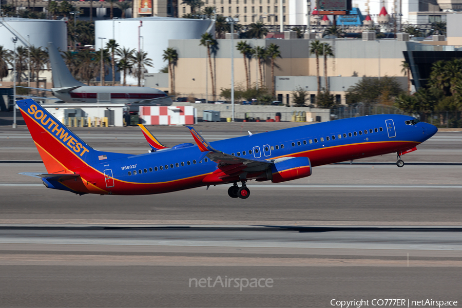 Southwest Airlines Boeing 737-8H4 (N8602F) | Photo 479406