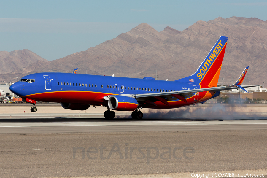 Southwest Airlines Boeing 737-8H4 (N8602F) | Photo 60227