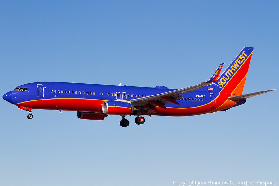 Southwest Airlines Boeing 737-8H4 (N8602F) | Photo 97733