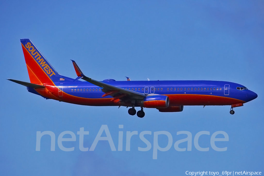 Southwest Airlines Boeing 737-8H4 (N8602F) | Photo 68178