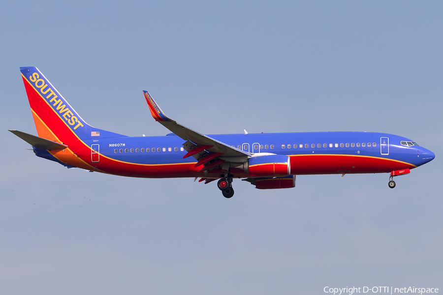 Southwest Airlines Boeing 737-8H4 (N8607M) | Photo 537487