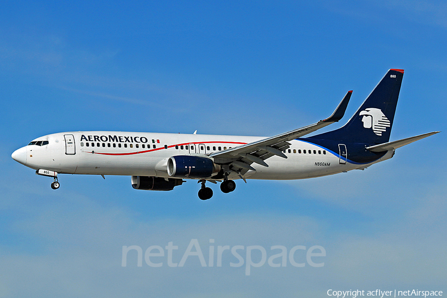 AeroMexico Boeing 737-83N (N860AM) | Photo 173226