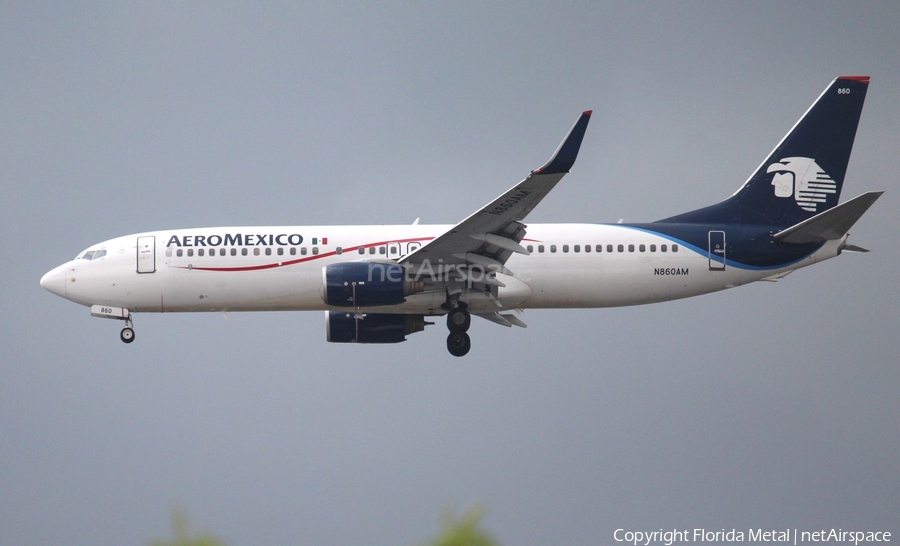 AeroMexico Boeing 737-83N (N860AM) | Photo 306161