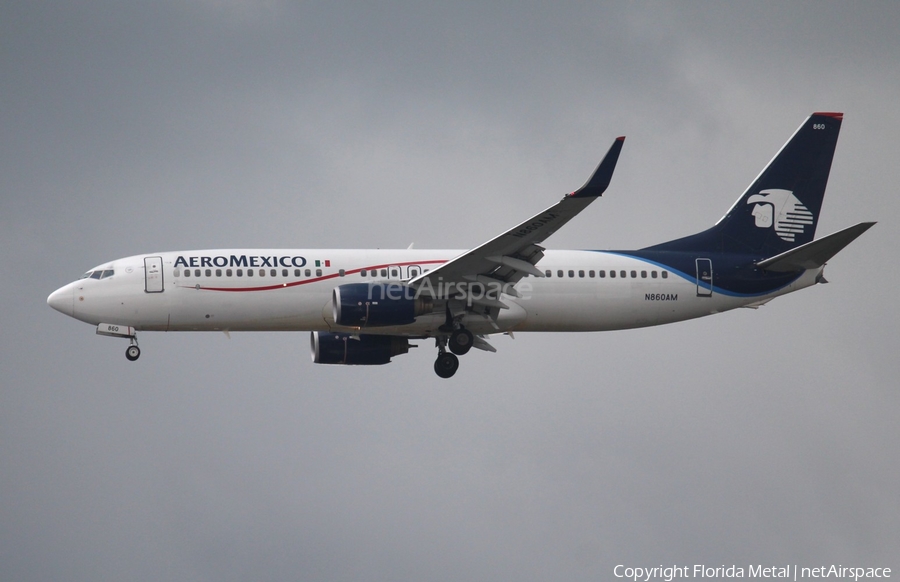 AeroMexico Boeing 737-83N (N860AM) | Photo 318890