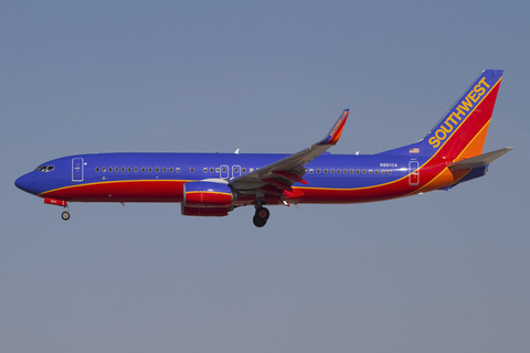 Southwest Airlines Boeing 737-8H4 (N8610A) at  Las Vegas - Harry Reid International, United States