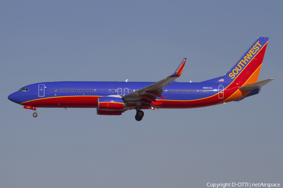 Southwest Airlines Boeing 737-8H4 (N8610A) | Photo 424664