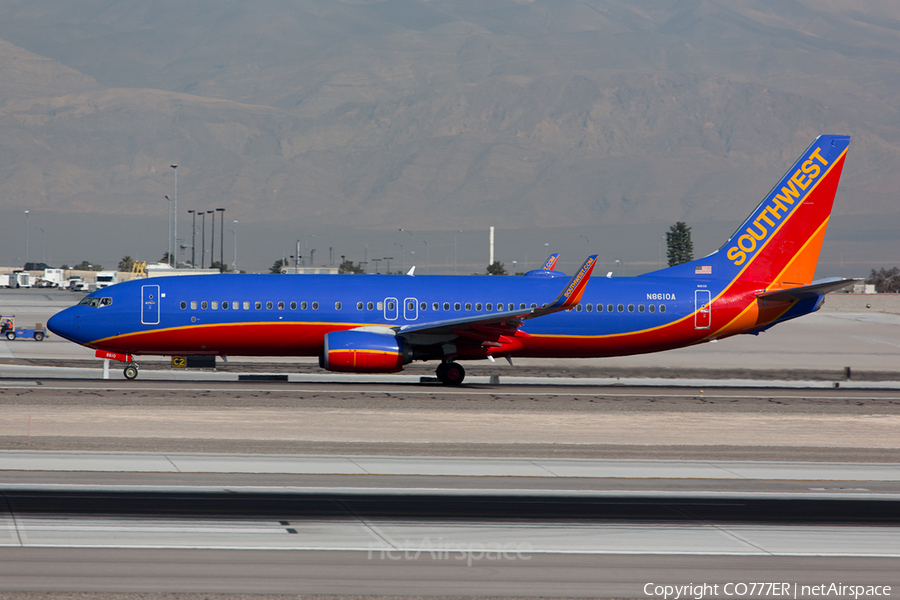 Southwest Airlines Boeing 737-8H4 (N8610A) | Photo 42799