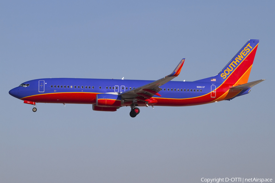 Southwest Airlines Boeing 737-8H4 (N8611F) | Photo 424611