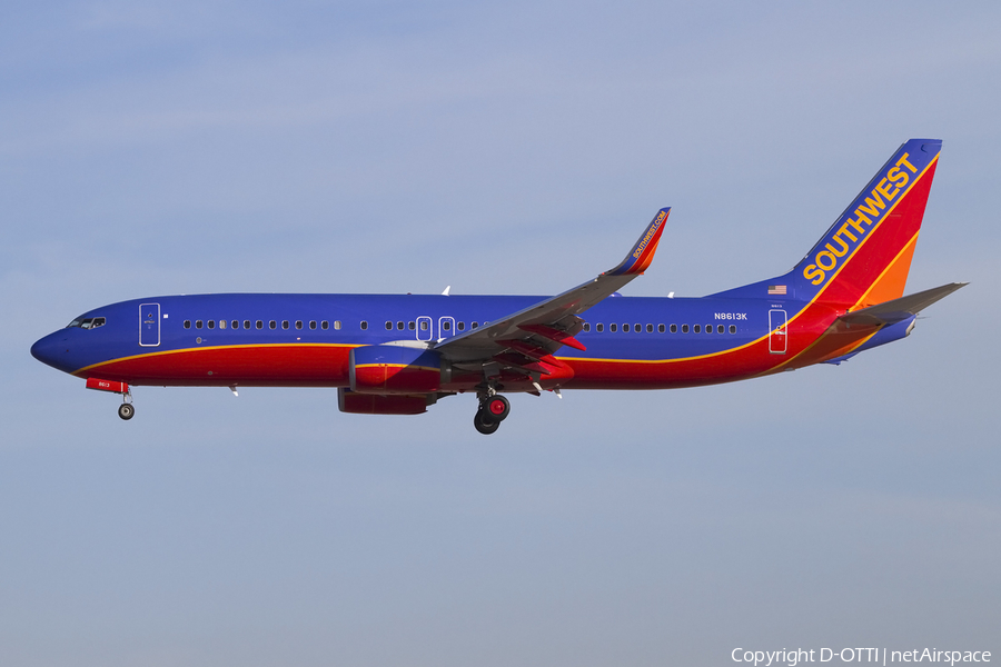 Southwest Airlines Boeing 737-8H4 (N8613K) | Photo 425368