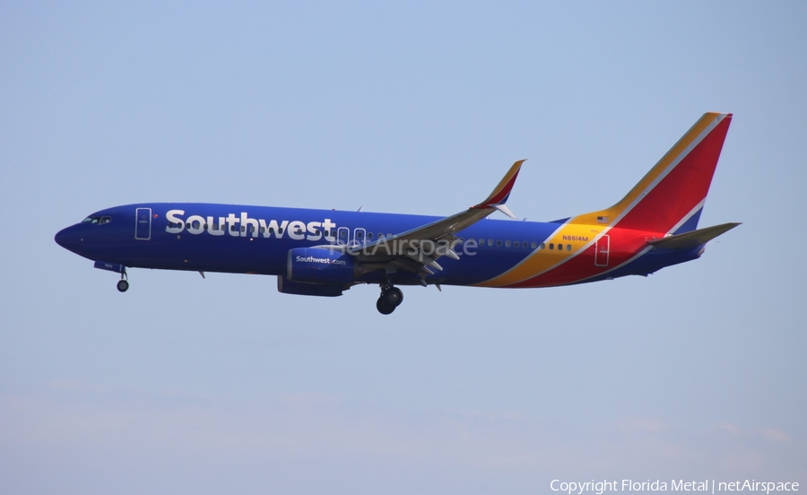 Southwest Airlines Boeing 737-8H4 (N8614M) | Photo 679601