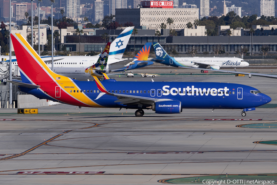 Southwest Airlines Boeing 737-8H4 (N8614M) | Photo 539652