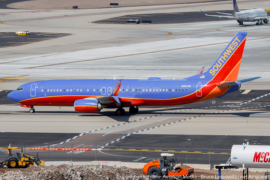 Southwest Airlines Boeing 737-8H4 (N8614M) | Photo 353096