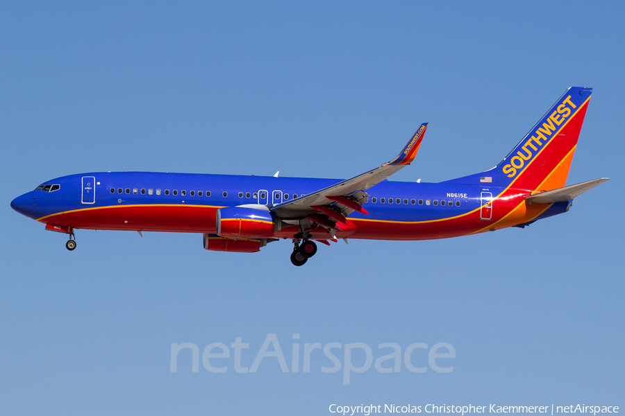 Southwest Airlines Boeing 737-8H4 (N8615E) | Photo 127174