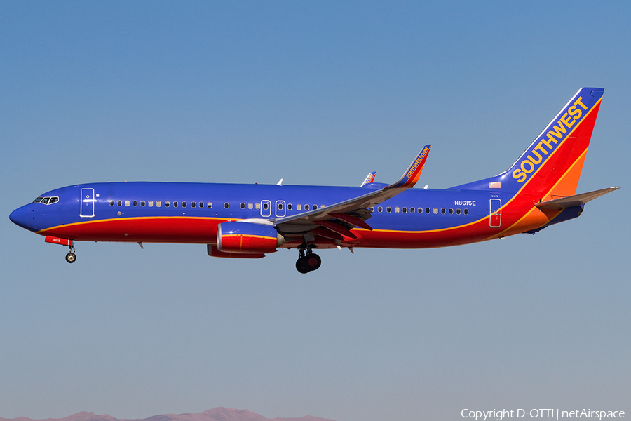 Southwest Airlines Boeing 737-8H4 (N8615E) | Photo 138877