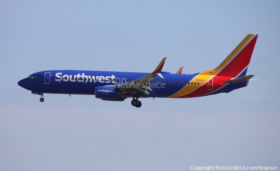 Southwest Airlines Boeing 737-8H4 (N8616C) | Photo 679603