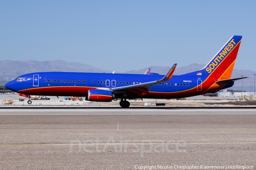 Southwest Airlines Boeing 737-8H4 (N8616C) | Photo 127205