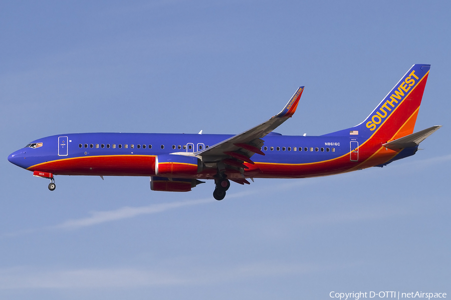 Southwest Airlines Boeing 737-8H4 (N8616C) | Photo 457912