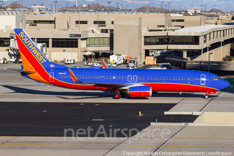 Southwest Airlines Boeing 737-8H4 (N8616C) | Photo 123992