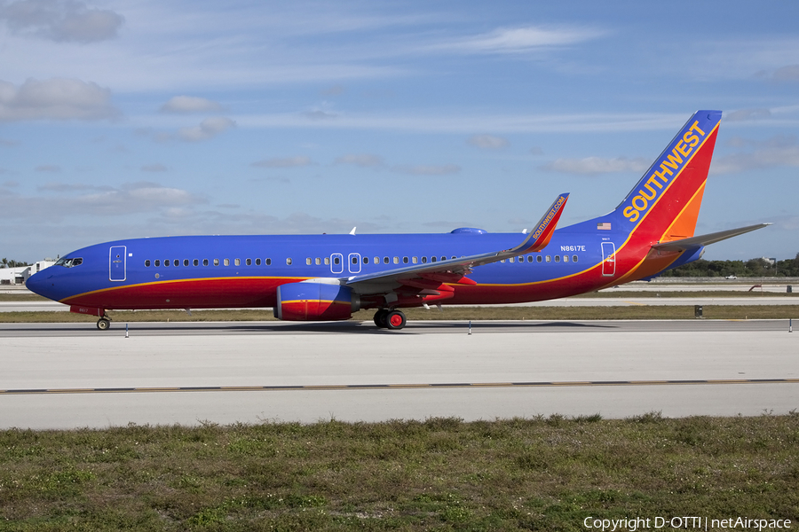 Southwest Airlines Boeing 737-8H4 (N8617E) | Photo 431649