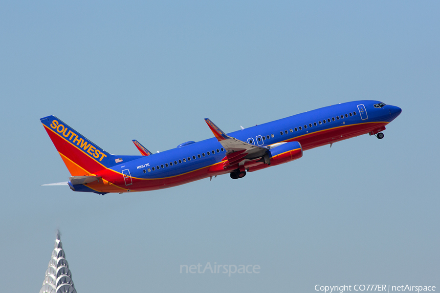 Southwest Airlines Boeing 737-8H4 (N8617E) | Photo 104565