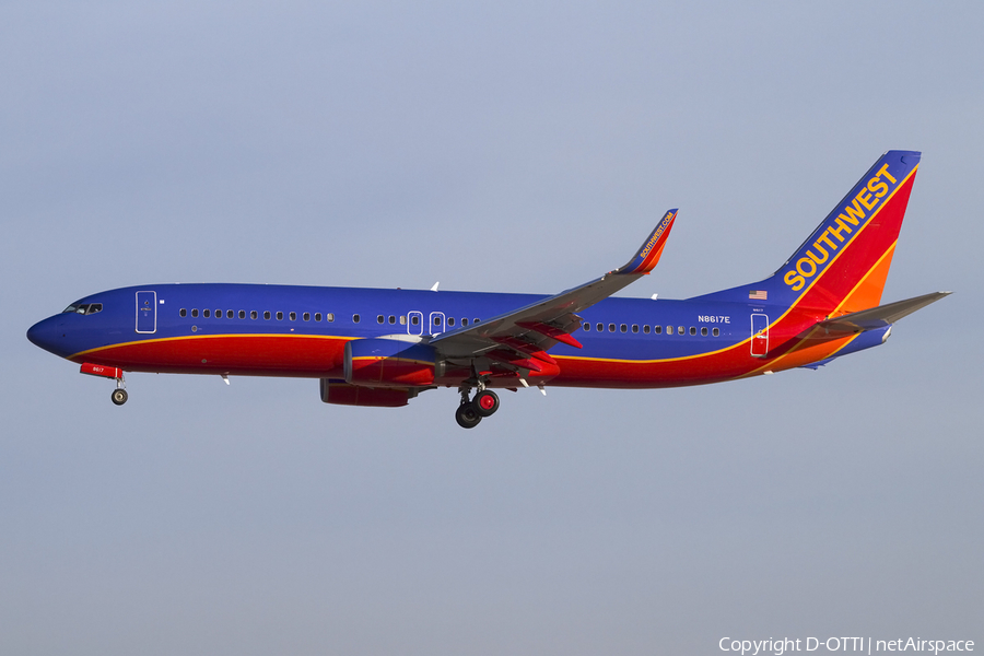 Southwest Airlines Boeing 737-8H4 (N8617E) | Photo 425363