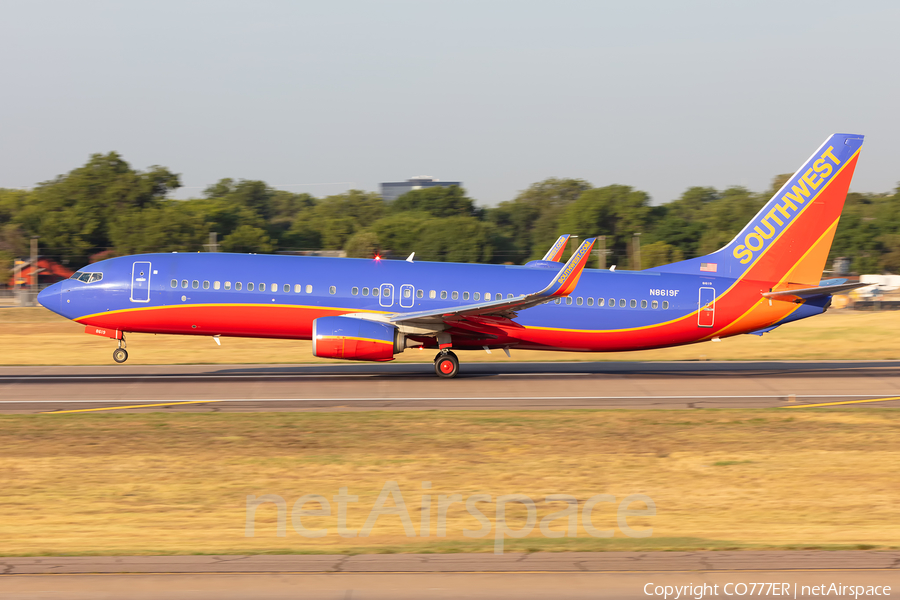 Southwest Airlines Boeing 737-8H4 (N8619F) | Photo 257730