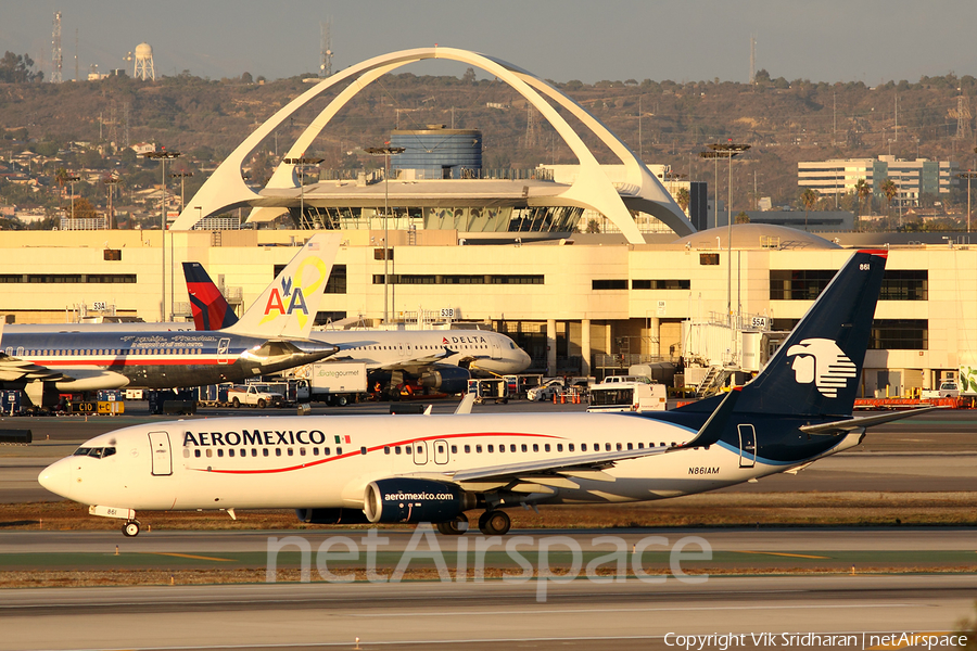 AeroMexico Boeing 737-83N (N861AM) | Photo 35643