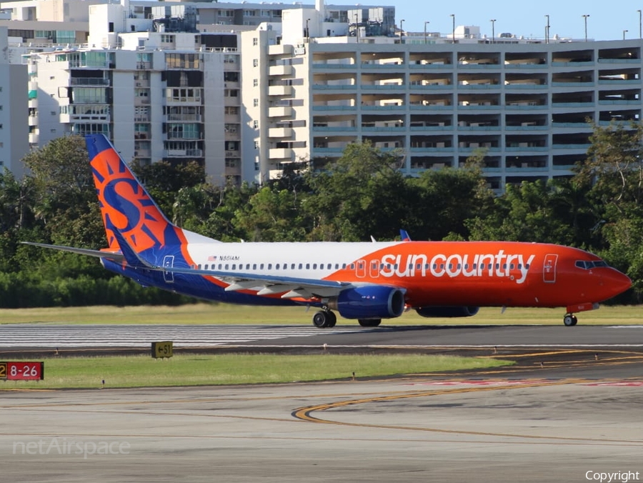 Sun Country Airlines Boeing 737-83N (N861AM) | Photo 287600