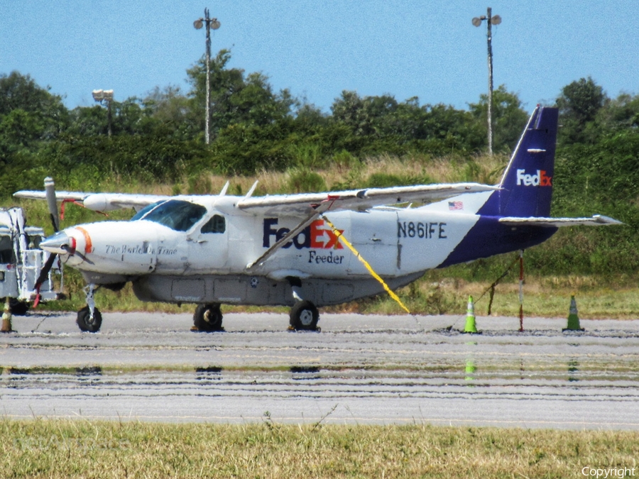 FedEx Feeder (Baron Aviation Services) Cessna 208B Super Cargomaster (N861FE) | Photo 349037