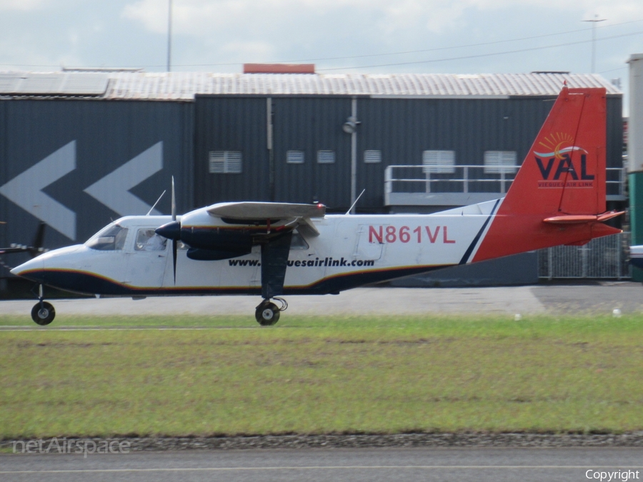 VAL - Vieques Air Link Britten-Norman BN-2B-26 Islander (N861VL) | Photo 480211