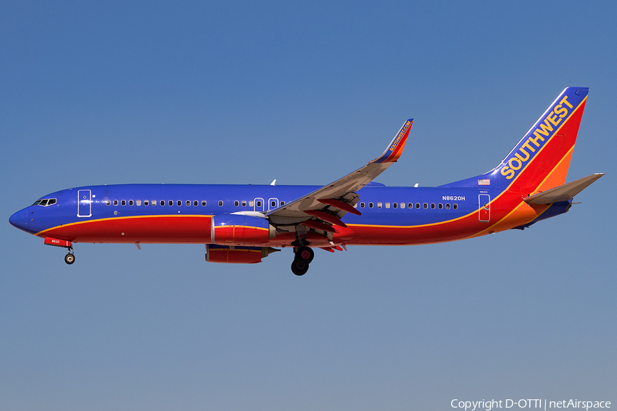 Southwest Airlines Boeing 737-8H4 (N8620H) | Photo 202802