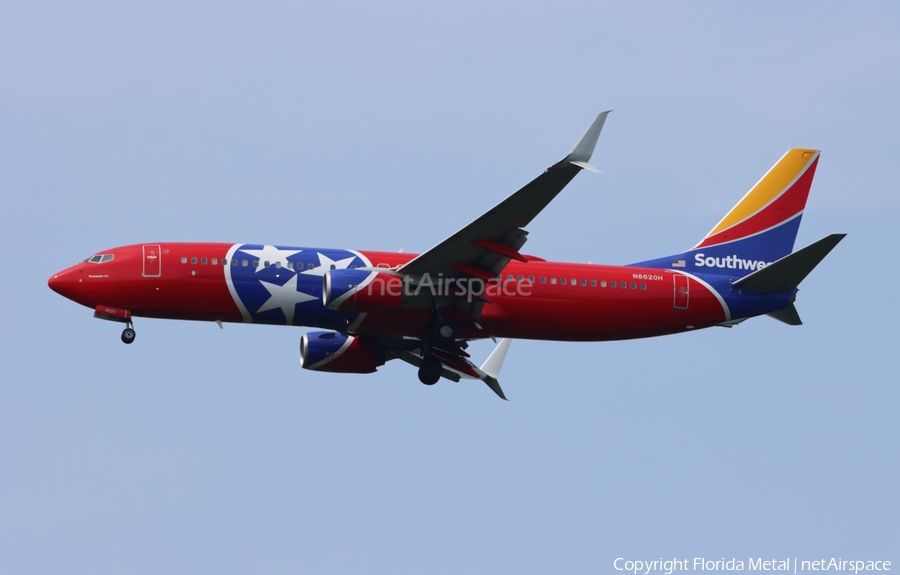 Southwest Airlines Boeing 737-8H4 (N8620H) | Photo 679612